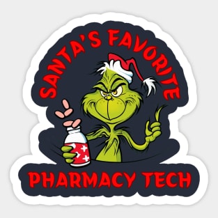 Pharmacy Xmas Sticker